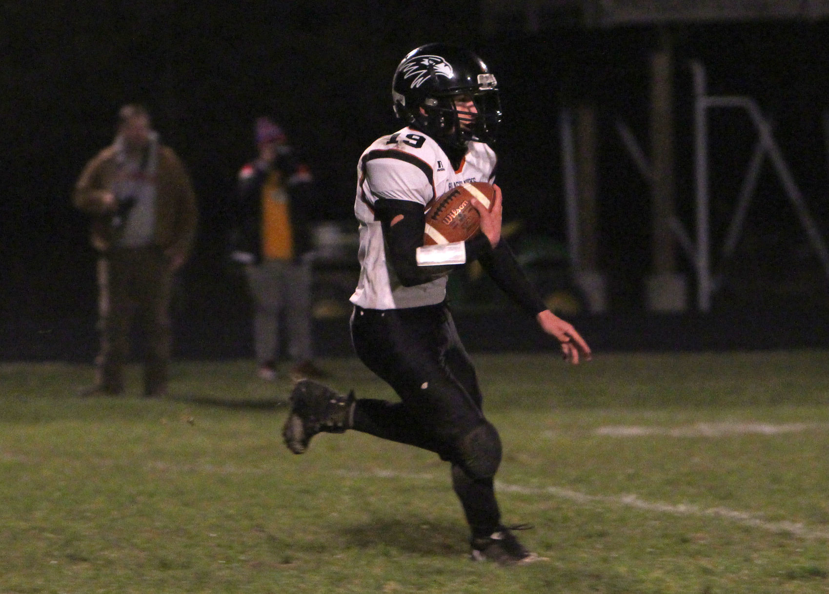 Bloomer football at Spencer/Columbus 10-26-18